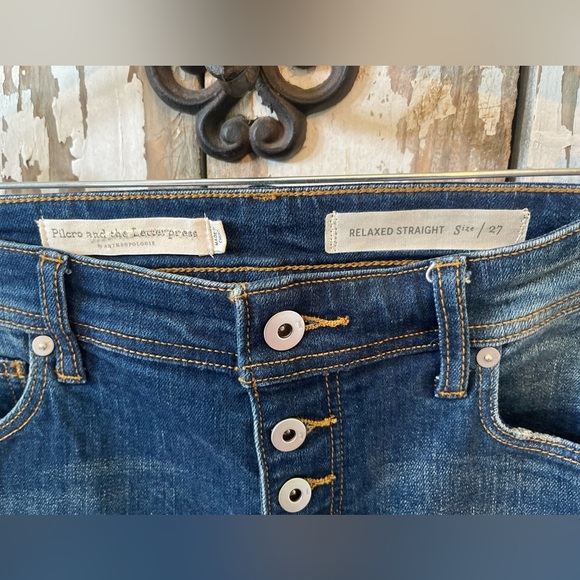 Pilcro and the Letterpress by Anthropologie jeans Relaxed Straight size 27 - Picture 3 of 11